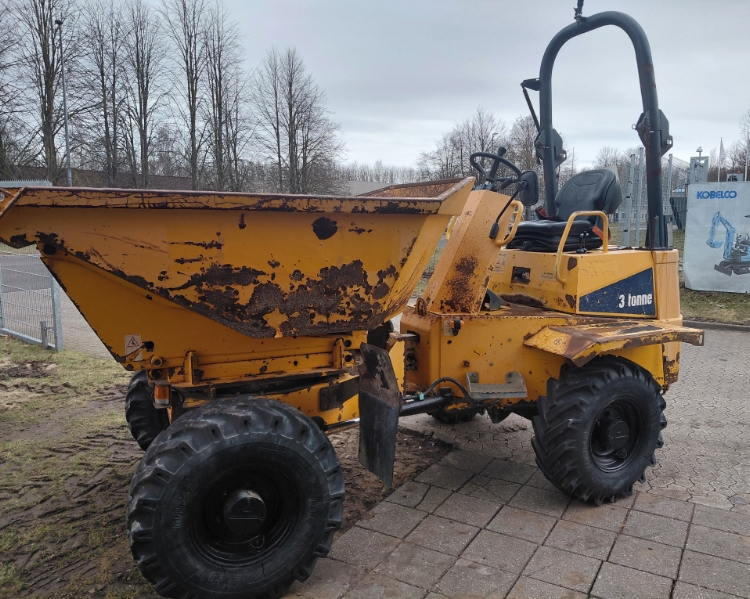 Thwaites 3 Tonne m/drejelig højtip