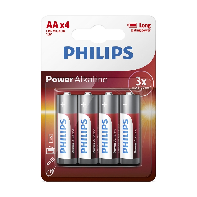 Philips AA Batteri 4 stk