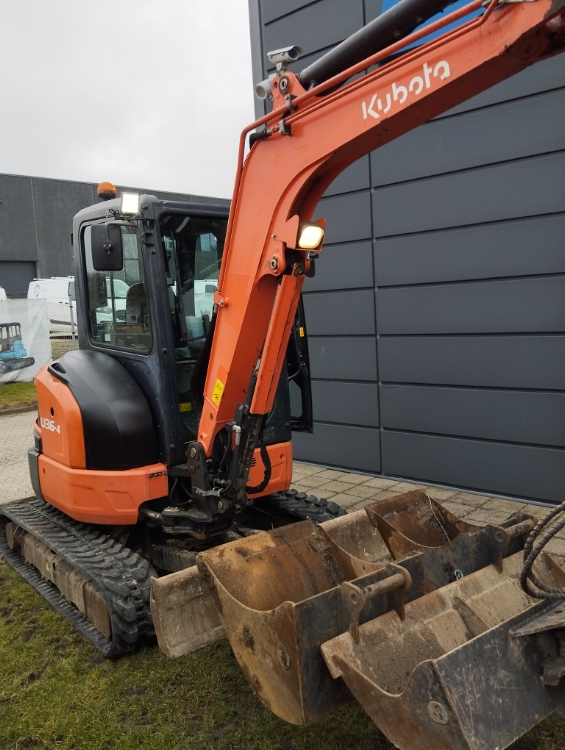 Kubota U36-4, Brugt Minigraver