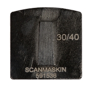 WSM Black, 12 mm, #30/40, Double