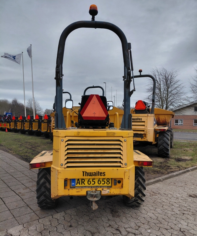 Thwaites 3 Tonne m/dr. højtip, Brugt dumper