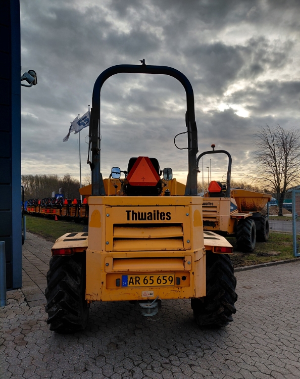 Thwaites 6 Tonne m/dr. tip, Brugt dumper