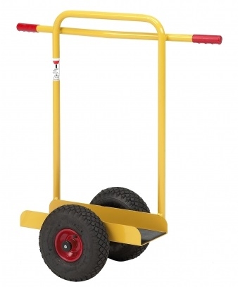 Pladevogn, m/håndtag, 160 mm