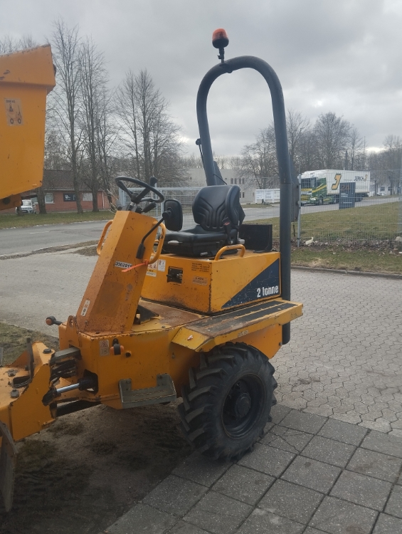 Thwaites 2 Tonne m/drejelig højtip, Brugt dumper