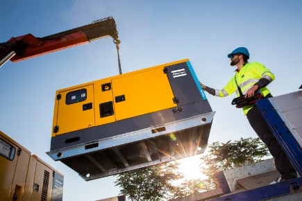 Atlas Copco udvider sortimentet af sine QES-generatorer - op til 500 kVa