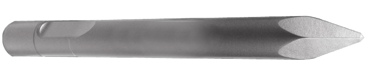 Spidsmejsel, Ø45 mm, 700 mm