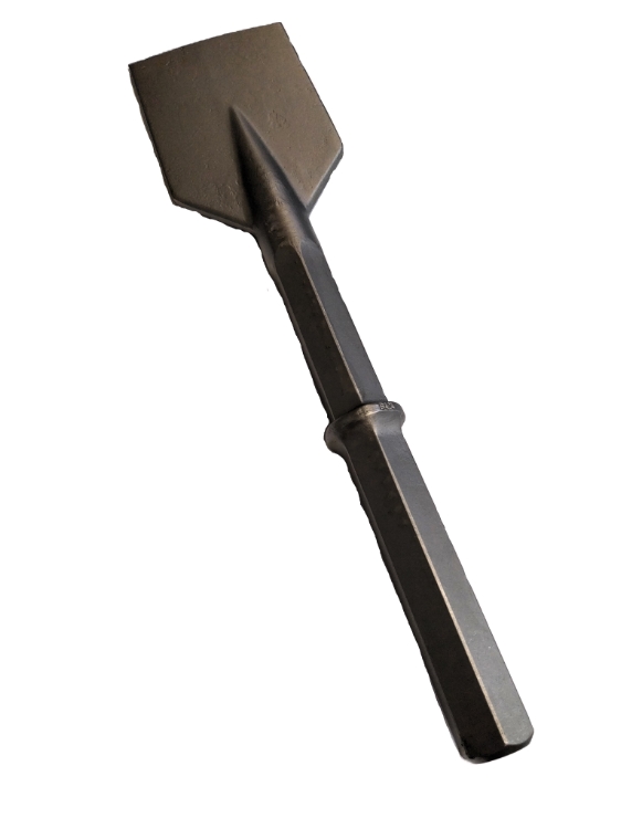 Spademejsel, 25x108 mm, 75x400 mm