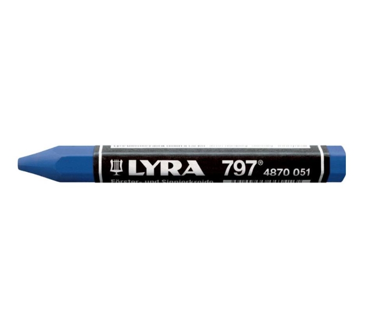 Lyra Oliekridt, Blå, 12 stk