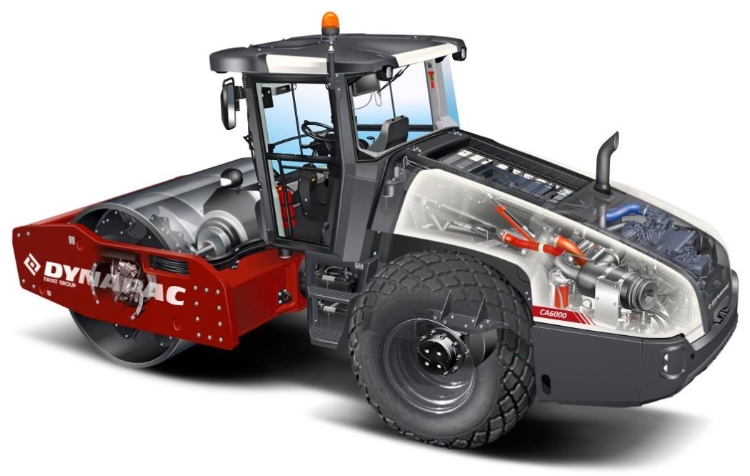 Dynapac CA6000D, Valsetog