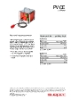 Swepac PVCE Stavvibrator produktblad en