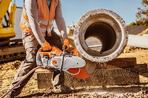 Stihl TS440, Kapsav