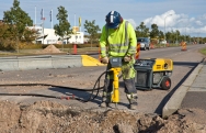 Atlas Copco LH230E, nakke 28x160, håndholdt hydraulikhammer