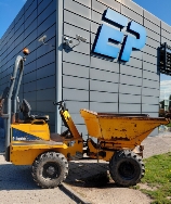 Thwaites 2 Tonne m/drejelig højtip, Brugt dumper