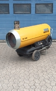 Dantherm Master BV 290 E, Brugt oliefyr