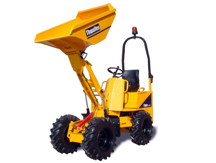 Thwaites 1 Ton, m/front højtip, smal