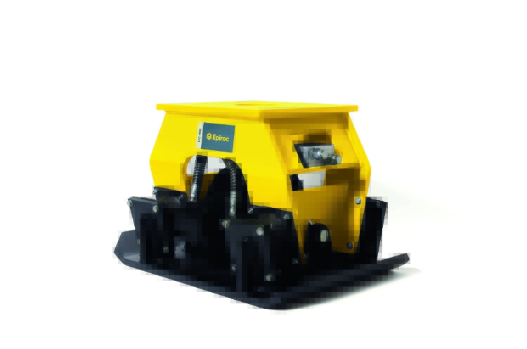 Epiroc HC450 Pladevibrator (statisk), Maskinbåren