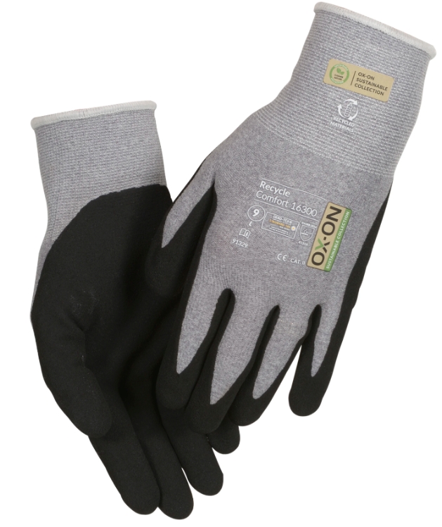OX-ON, Recycle Comfort 16300, Str. 10, Arbejdshandske