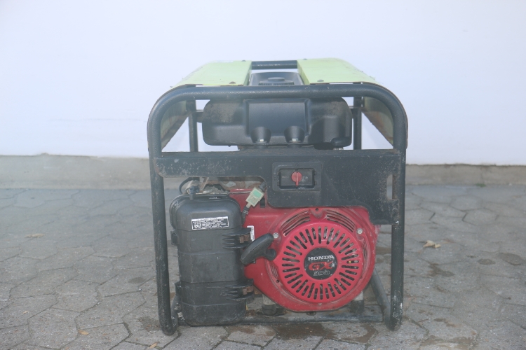 Pramac ES8000 AVR, Brugt Generator