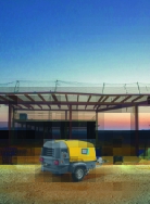 Atlas Copco XATS 138, Kompressor