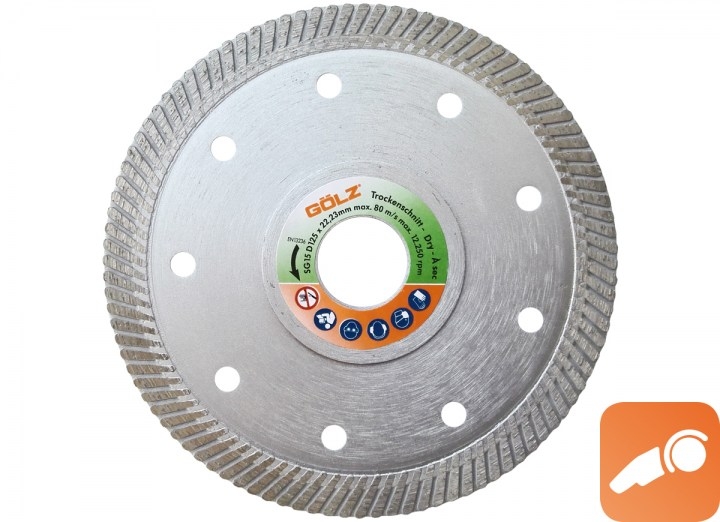 Gölz SG 15, Ø115x22,2 mm, Diamantskive