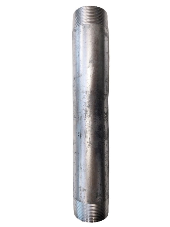 2" nippelrør m/gevind