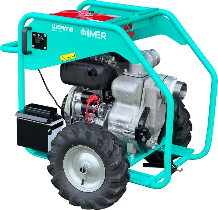 Worms Entreprenørpumpe SWT75D XL13DE | 3"
