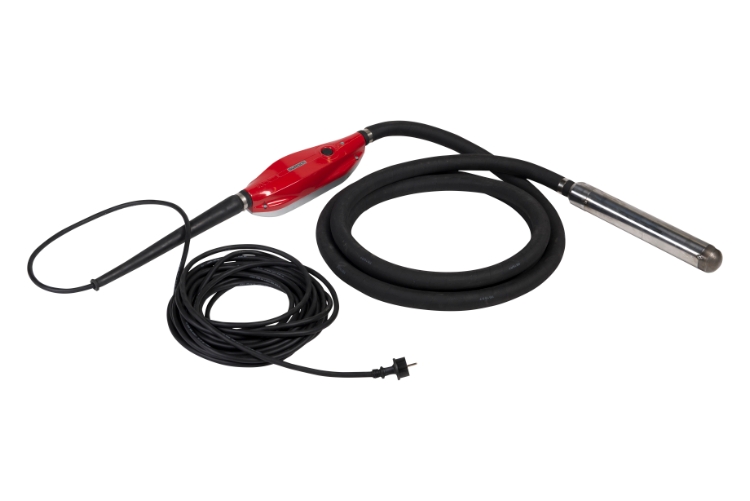 Swepac, PVEL50, Stavvibrator Ø50 mm, 8 m Slange