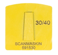 WSM Yellow, 12 mm, #30/40, Double