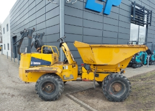 Thwaites 3 Tonne m/dr. højtip, Brugt dumper