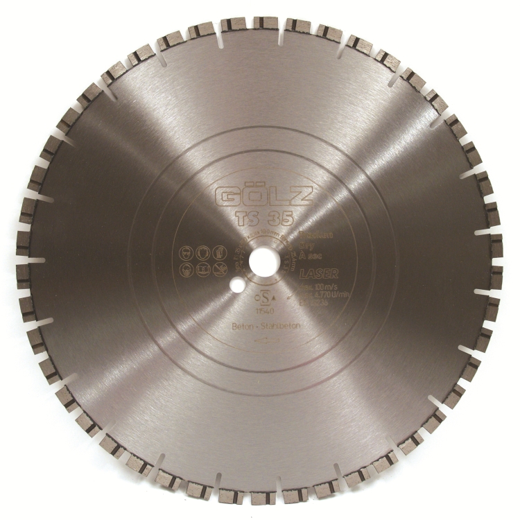 Gölz TS 35, Ø350x25,4/20 mm, Diamantskive
