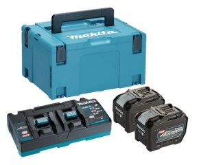 Makita Batteri og Ladepakke 2x8Ah XGT