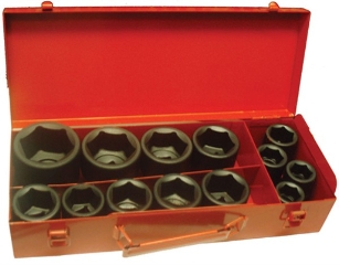 Bato Slagtoppesæt 3/4" 21-50mm - 13-dele