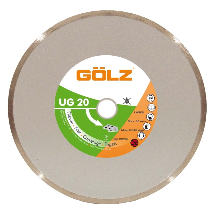 Gölz UG 20, Ø230-22,2 mm, Diamantskive