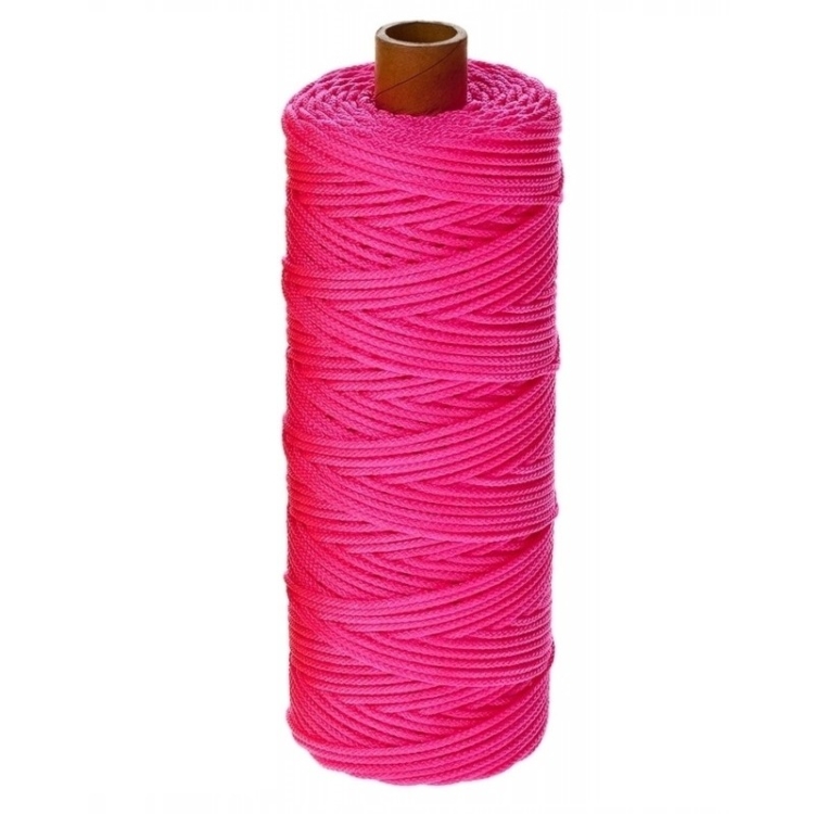 Mursnor, Krydsflettet, 1,5 mm, Pink