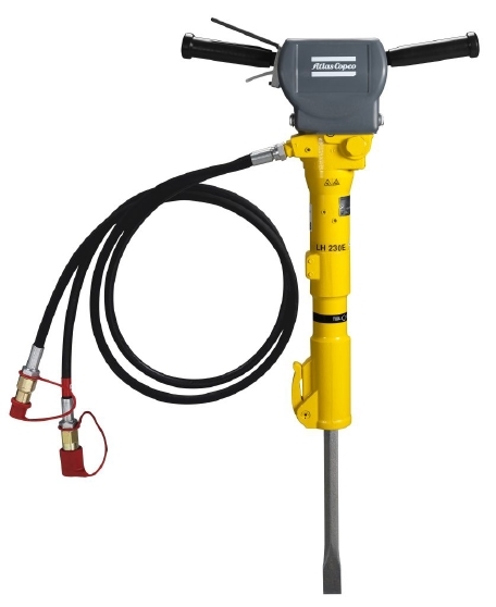 Atlas Copco LH230E, nakke 28x160, håndholdt hydraulikhammer